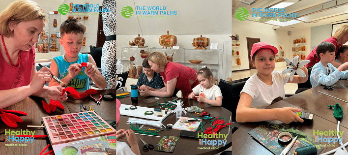 Майстер-клас від благодійного фонду “СВІТ У ТЕПЛИХ ДОЛОНЯХ” у Міжнародний день захисту дітей - 1