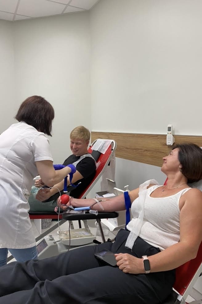 Централізований забір донорської крові у клініці Healthy&Happy - 4