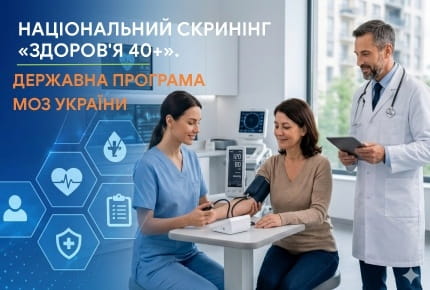 Национальный скрининг «Здоровье 40+»: позаботьтесь о будущем!